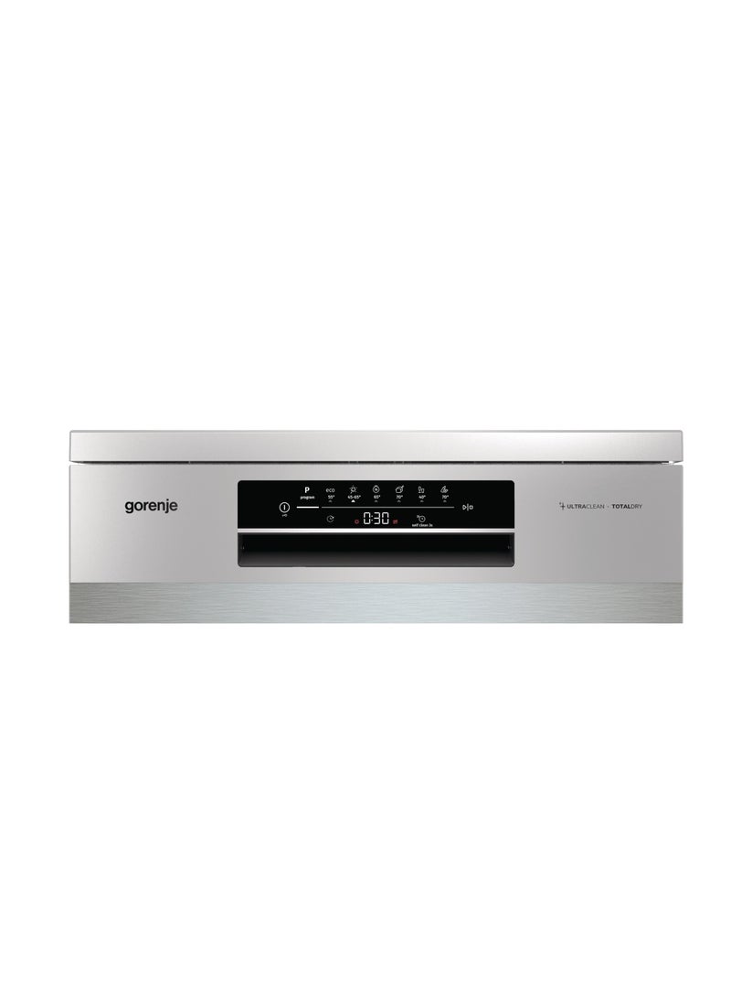 جورنجي غسالة أطباق جورينيه 16 فرد، 6 برامج، 60 سم، فضي، التحكم باللمس - GS643D60X  - Image 5