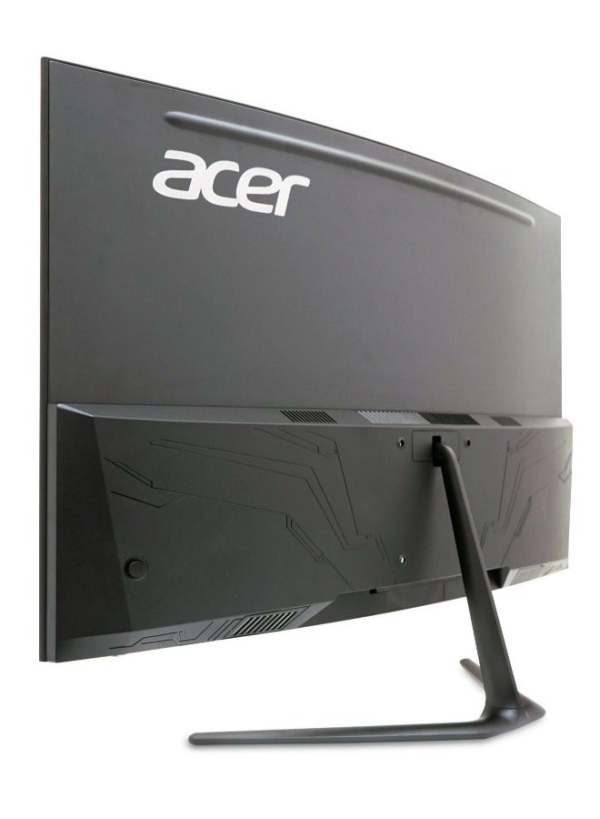 Acer - Nitro Gaming Monitor 32" Inch Curved, Full HD (1920x1080) VA, 240Hz, ZeroFrame 16:9 1ms(VRB) 250nits, AMD FreeSync Premium, 2xHDMI DP MM Audio Out HDR10 FreeSync Premium H.cable x1 - ED320Q X2biipx Black - Image 1