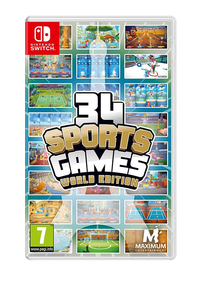 Maximum Games 34 Sports Games World Edition - Nintendo Switch - Image 1