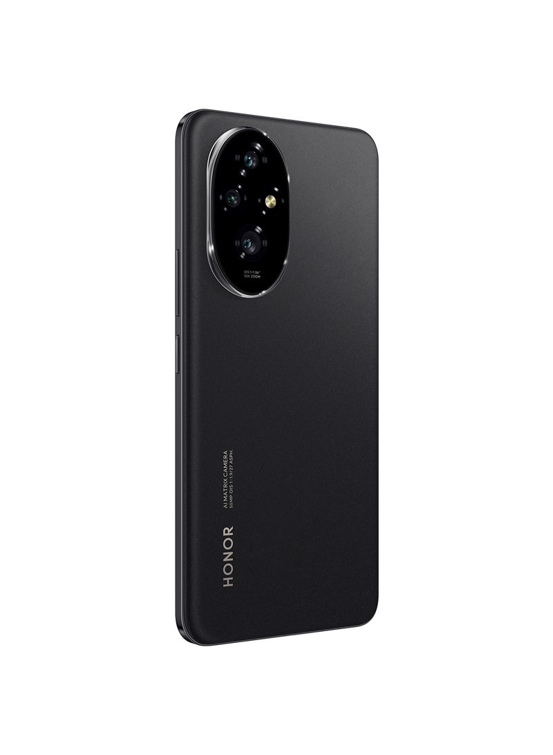 200 Black 5G Dual SIM 12GB RAM 512GB With Free Choice Band + 1 Year Screen Protection - Middle East Version