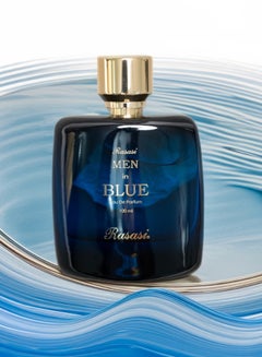رصاصي عطر مين إن بلو أو دو بارفان للرجال، 100 مل  - Image 3