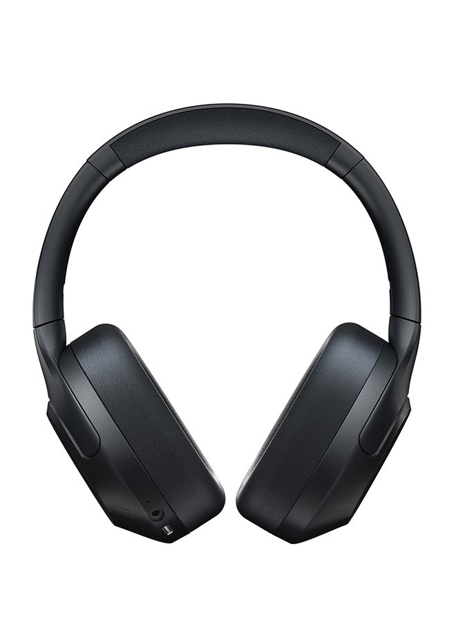 Haylou - S30Pro Wireless Bluetooth 5.4 Headphones 43dB Adaptive Noise Cancelling Headsets 40mm Driver 80H Playtime Earphones Dark Blue - Image 1