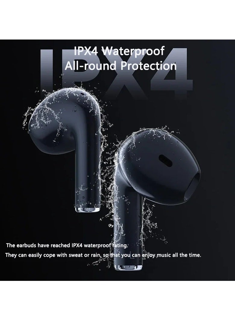 Wireless Earphones Bluetooth 5.3 Headphones ENC Noise Reduction IPX4 Waterproof  Sport Earphones Up to 24 Hours of Battery Life Silver - pnsku/N70093799V/45/_/1721372543/3ed34649-bc23-4035-ac71-2a01211c36fa