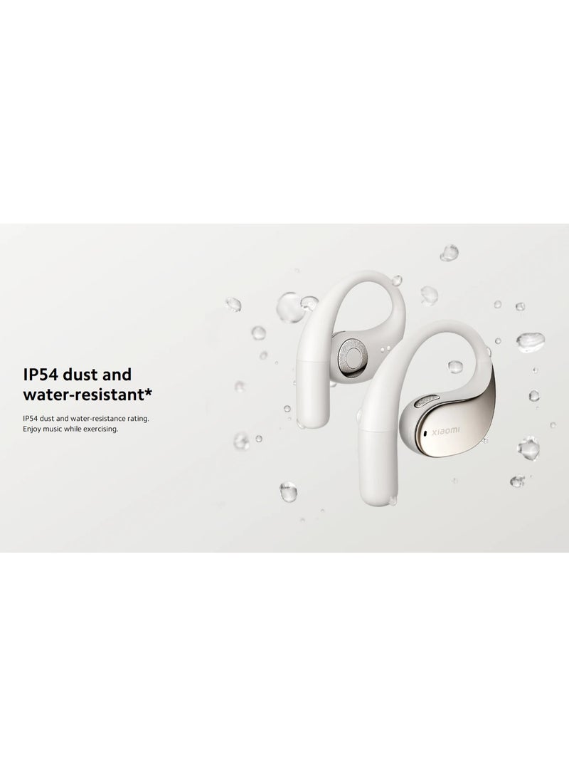 Xiaomi - OpenWear Stereo | AI Noice Reduction With Dual Mic | IP54 Dust And Water Resistance | Hi-Res Audio | Sandstone Beige - Image 1