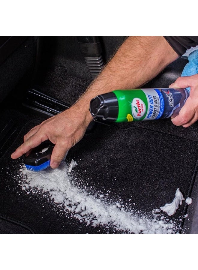 ترتل واكس منظف السجاد والحصائر من باور أوت مع فرشاة 18 أونصة T-244 - Image 5