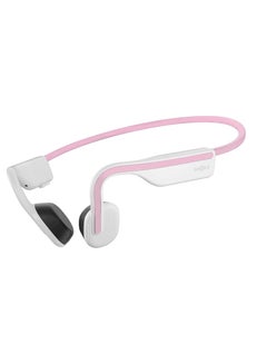 SHOKZ OpenMove Bluetooth Wireless Headphones with Mic, Bone Conduction Wireless Headset Pink  - Image 1
