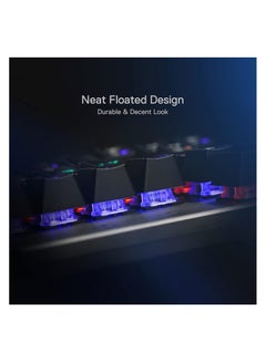 REDRAGON K608 Valheim Mechanical Gaming Keyboard, Tactile and Clicky Blue Switch, 104 Keys, LED Rainbow Backlit, Wired Keyboard, Full-Key Rollover, Ergonomic Keyboard, for Office and Gaming, US QWERTY  - Image 5