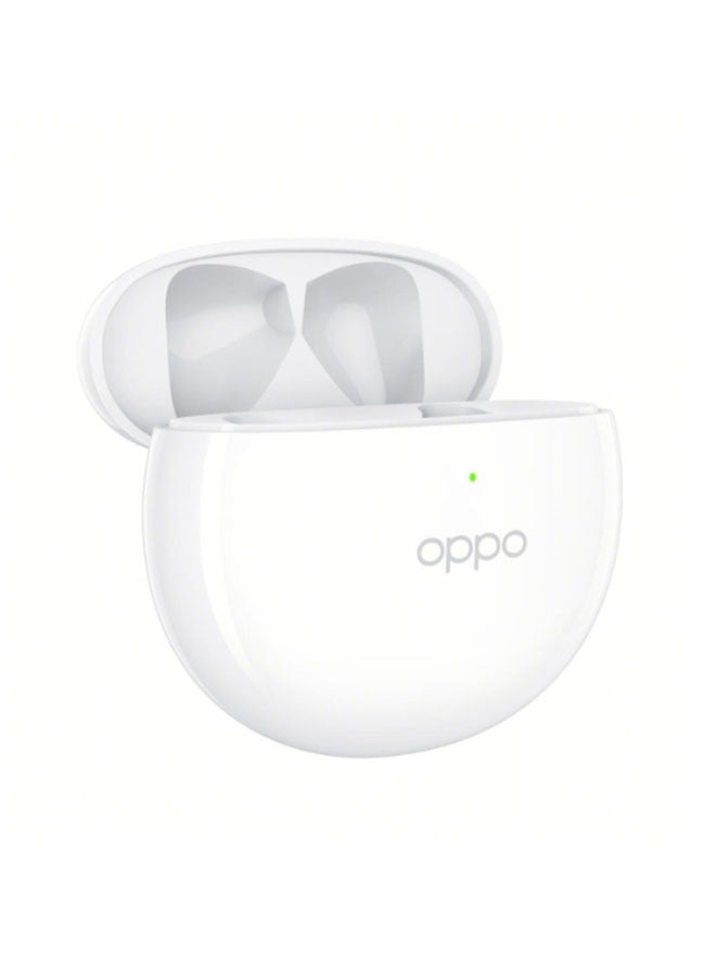 OPPO - Enco R3 True Wireless Bluetooth Headset Call Noise Reduction And Long Battery Life Universal Original Authentic White - Image 1