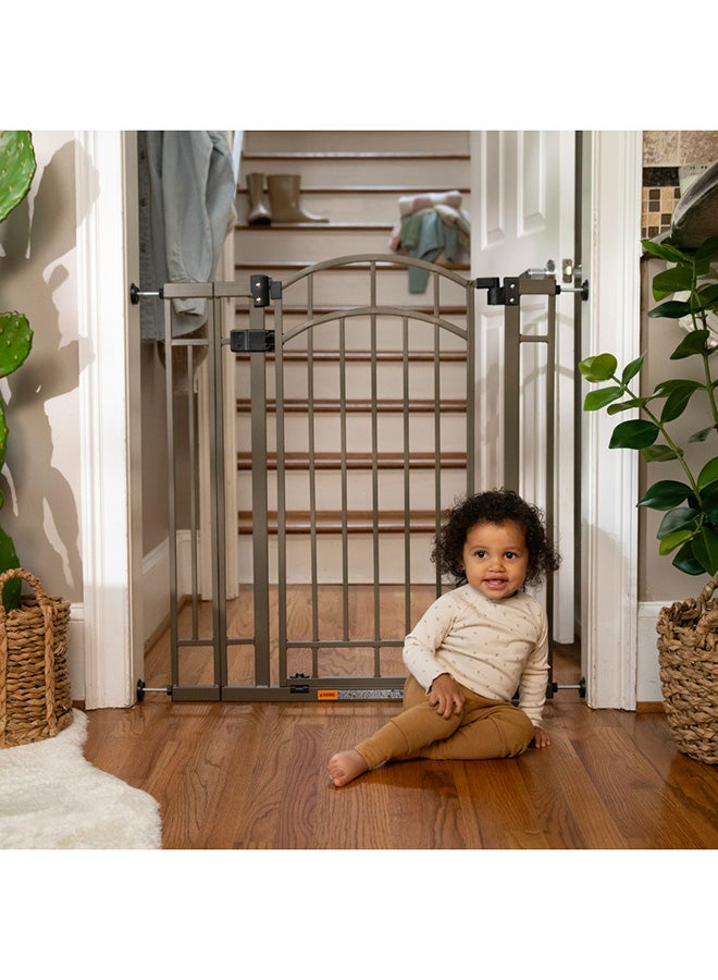 summer infant - The Doorway 48 Inches Wide Baby Safety Gates, 6 - 24 Months, Bronze - Image 1