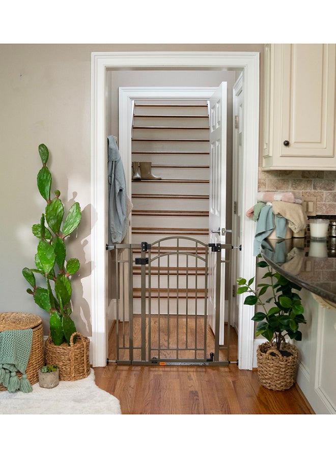 summer infant - The Doorway 48 Inches Wide Baby Safety Gates, 6 - 24 Months, Bronze - Image 1
