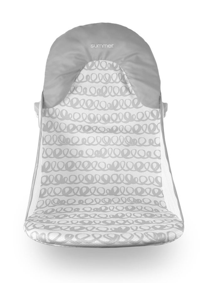 summer infant - Foldaway 2-Position Baby Bather, 0 - 6 Months - Grey - Image 1