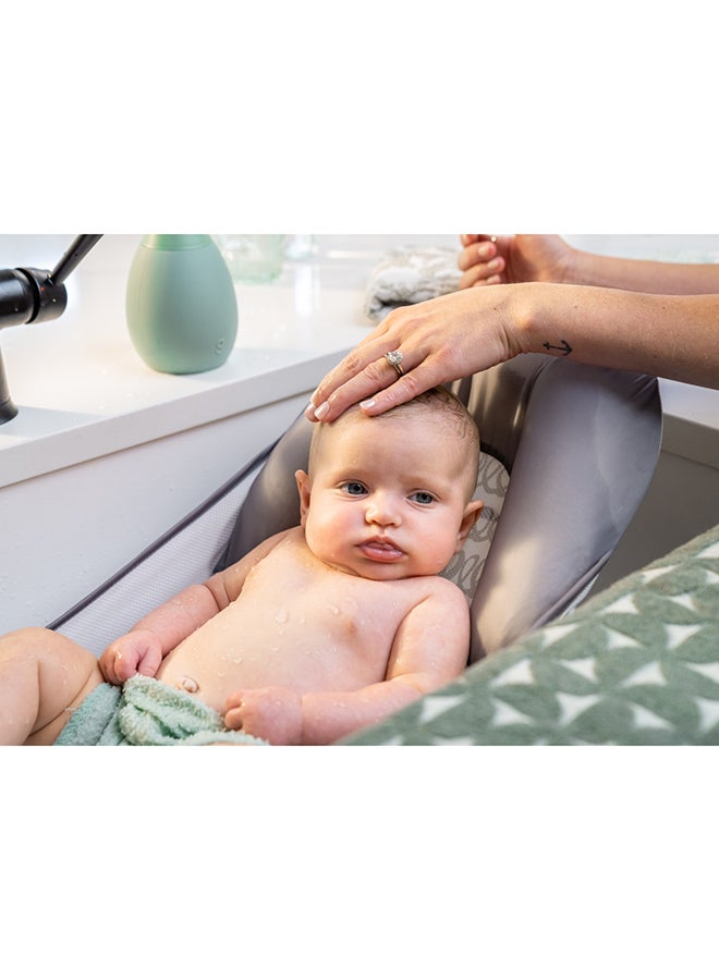 summer infant - Foldaway 2-Position Baby Bather, 0 - 6 Months - Grey - Image 1