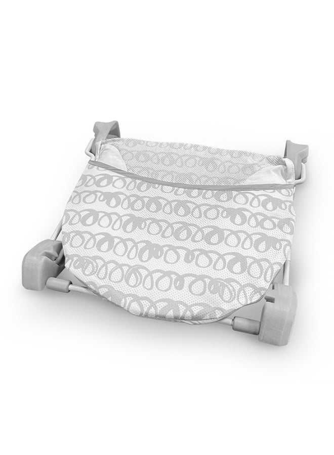 summer infant - Foldaway 2-Position Baby Bather, 0 - 6 Months - Grey - Image 1
