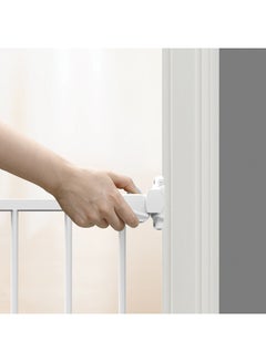 summer infant 2-in-1 Simple to Secure Stairway And Hallway 42 Inches Wide Safety Gates, 0 - 24 Months, White  - Image 3