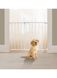 summer infant 2-in-1 Simple to Secure Stairway And Hallway 42 Inches Wide Safety Gates, 0 - 24 Months, White  - Image 4