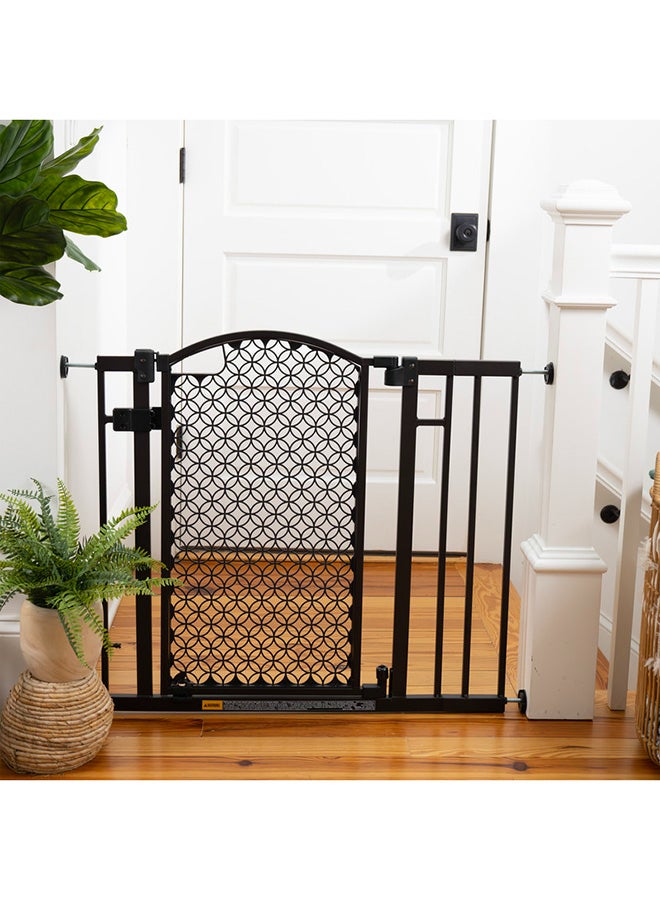 summer infant - The Doorway 42 Inches Wide Baby Safety Gates, 6 - 24 Months - Espresso - Image 1