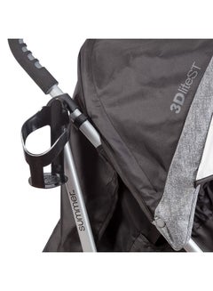 summer infant 3D Lite ST Convenience Stroller, 6 - 60 Months, Black  - Image 4