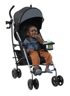 summer infant 3D Lite Convenience Stroller Fashion - Refresh Black/Grey  - Image 2