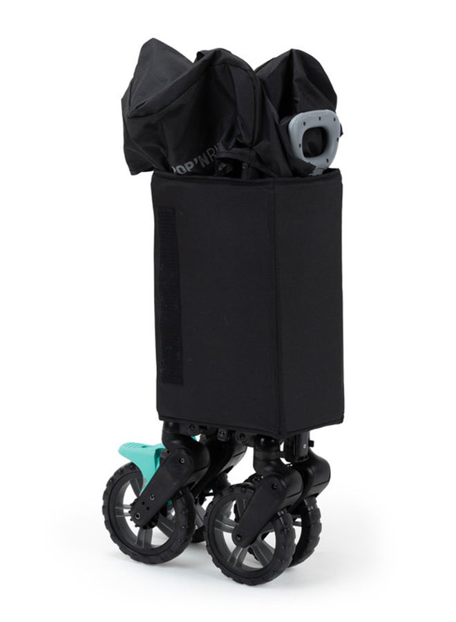 summer infant - POP N Ride Stroller Wagon, 6 - 84 Months, Black - Image 1