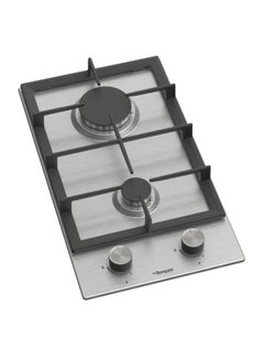 Bompani Built-in Hobs - 2 Gas Euro Type Pool Burners, All Sabaf Burners, Matt Stainless Steel Body - One Year Manufacturer Warranty BO263LGT Silver  - Image 2