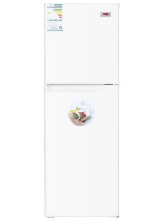 HAAM Double Door Refrigerator 4.9 Feet 215 kW HM200WRF-O23DF White - Image 1