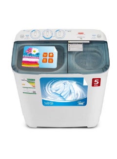 HAAM Twin Tub Washing Machine 194 kW HWM5000-21N White  - Image 2