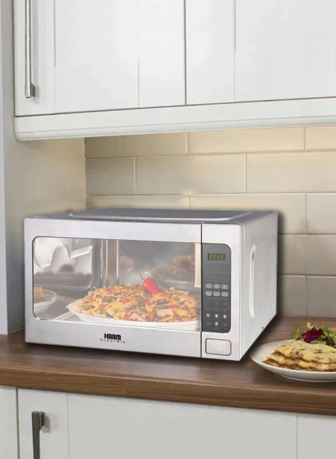 HAAM Microwave 62 L 1100 W HM62SGM23 Silver  - Image 3