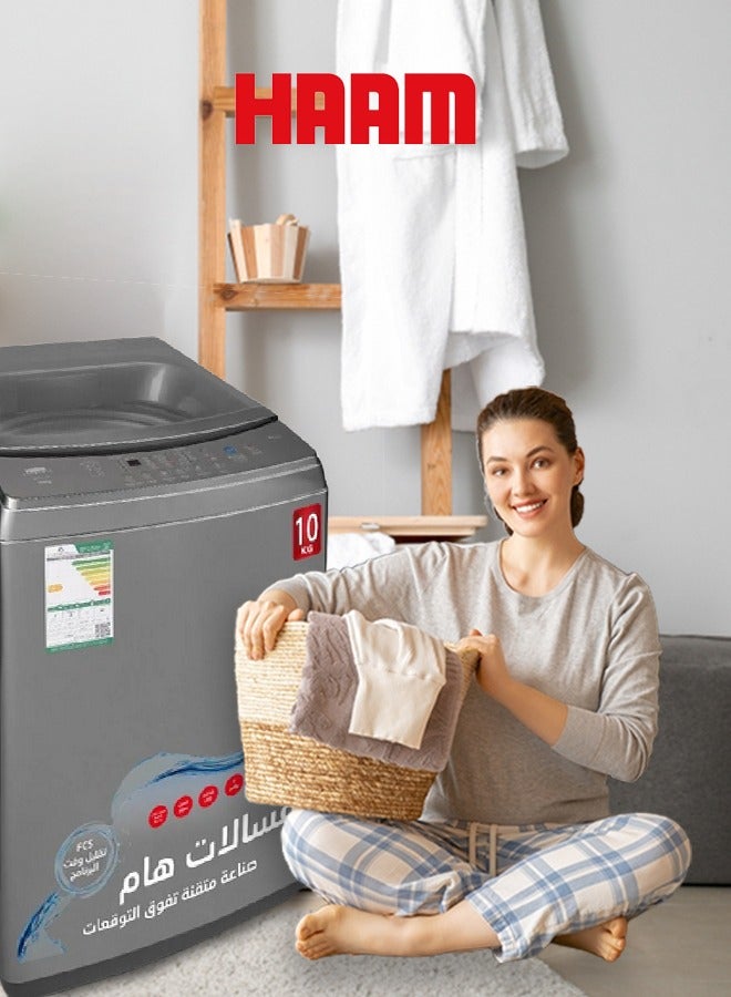 Top Loading Washing Machine HWM10S-21N Silver