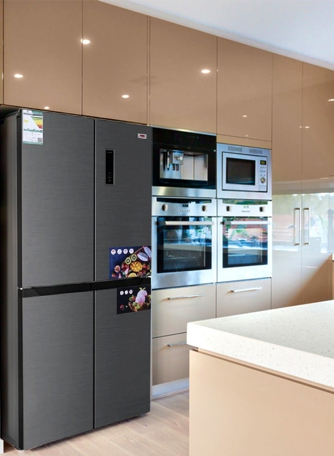 هام ثلاجة جنبًا إلى جنب 4 أبواب 14.2 قدم - Image 5