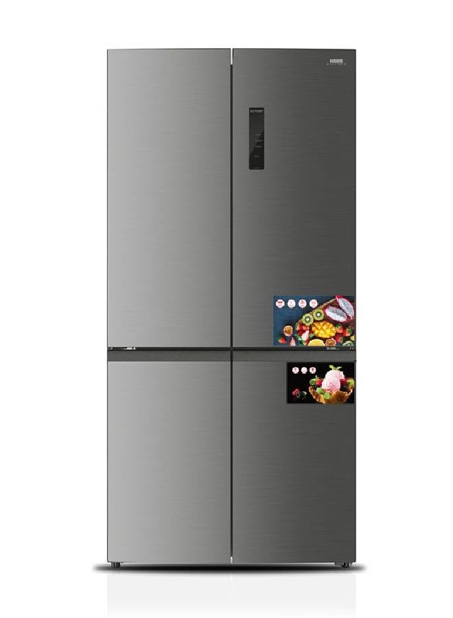 Cupboard Refrigerator 4 Doors Steel 18.8 Feet Inverter 350 kW HM850SSD-O23INV Silver - pnsku/N70094184V/45/_/1721549466/9c8170b4-3f01-4272-aab8-cafa699b26d9