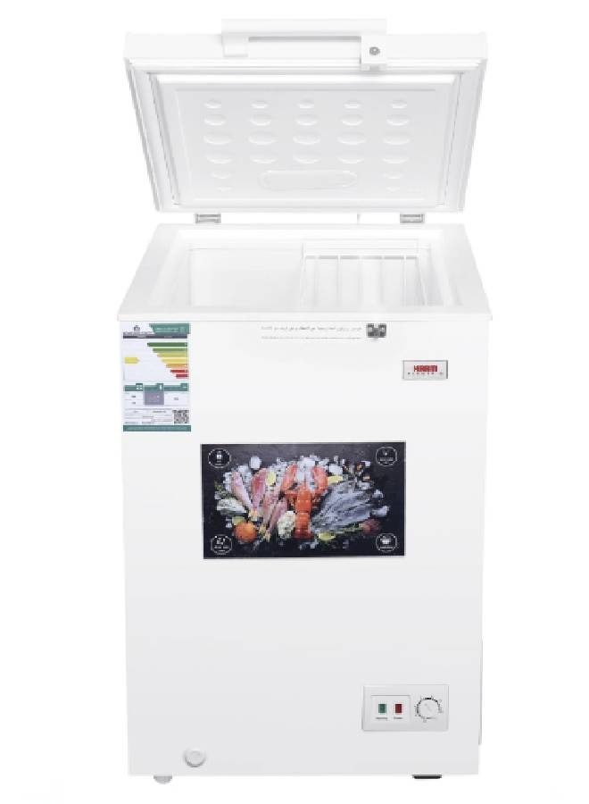 HAAM Chest Freezer 3.5 Feet 100 L 182 kW HM170FR-O23 White  - Image 1