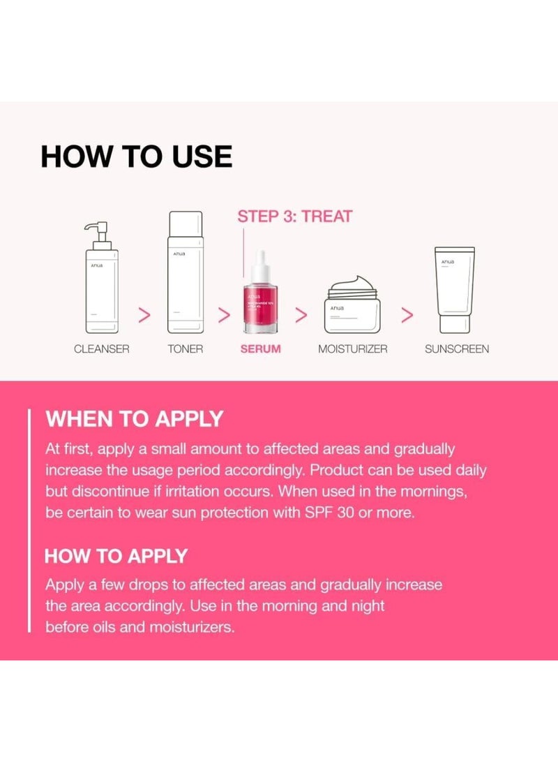 Anua - Niacinamide 10% + Txa 4% Serum 30Ml Packaging May Vary 30 mlml - Image 1
