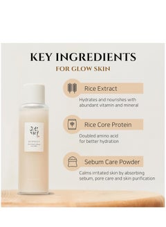 Glow Replenishing Rice Facial Sebum Toner for Oily Combination Acne Skin Korean Moisturizing Skin Balance Care, 5.07 fl.oz 150ml - pnsku/N70094273V/45/_/1721624543/39f59ca2-3d8f-4799-916a-1197aa110ae8