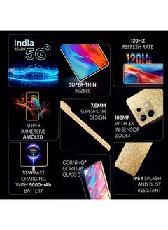 Xiaomi Redmi Note 13 Dual SIM Prism Gold 8GB RAM 256GB 5G - Global Version  - Image 2