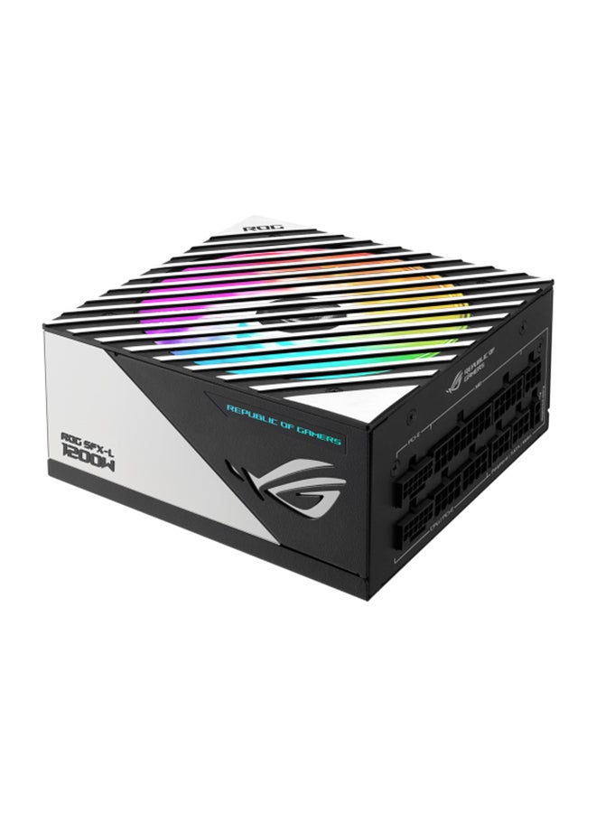 ROG LOKI SFX-L 1200W 80Plus Titanium Power Supply, Compact Form Factor, PCIe Gen 5.0 Ready, Future Ready, ARGB-Illuminated Fan & Aura Sync, 100-240Vac | 90YE00N0-B0NA00 Black - pnsku/N70094297V/45/_/1722243428/0106096e-3747-4573-98c8-82fd7f8bd233