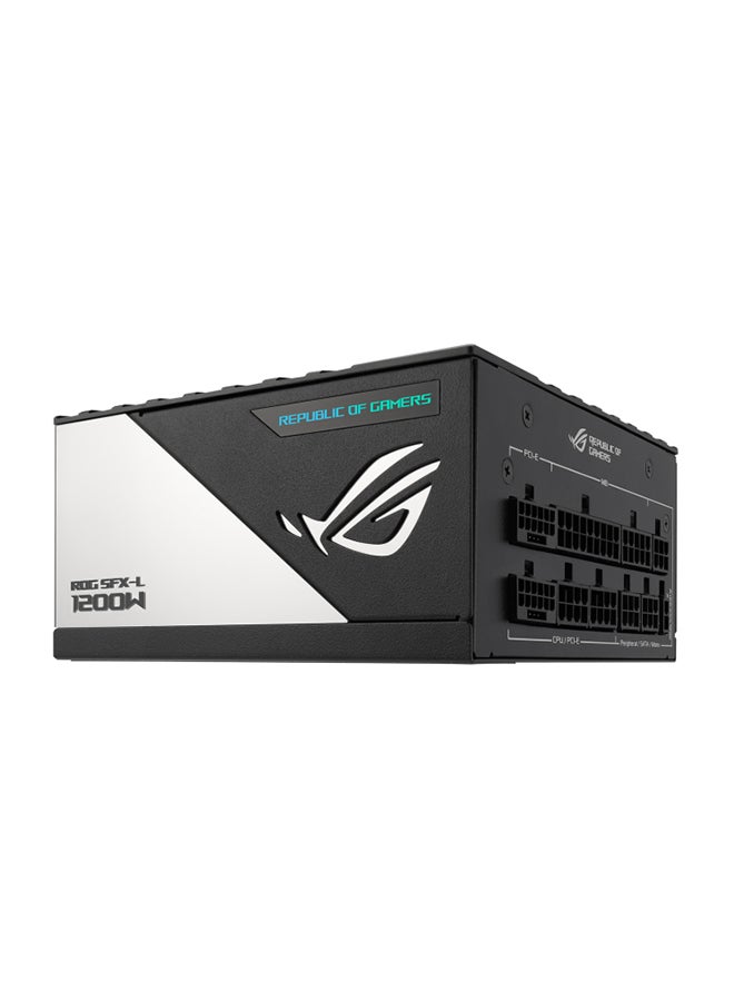 ROG LOKI SFX-L 1200W 80Plus Titanium Power Supply, Compact Form Factor, PCIe Gen 5.0 Ready, Future Ready, ARGB-Illuminated Fan & Aura Sync, 100-240Vac | 90YE00N0-B0NA00 Black - pnsku/N70094297V/45/_/1722243432/42404974-38ac-40d3-893a-7af5e49093b6