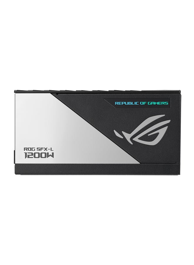 ROG LOKI SFX-L 1200W 80Plus Titanium Power Supply, Compact Form Factor, PCIe Gen 5.0 Ready, Future Ready, ARGB-Illuminated Fan & Aura Sync, 100-240Vac | 90YE00N0-B0NA00 Black - pnsku/N70094297V/45/_/1722243433/3750785a-195f-4198-ac46-855b6bafc720