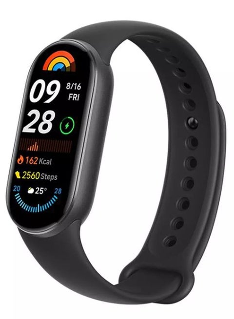 Smart Band 9 | 1.62'' AMOLED Display | Touchscreen, Multisport Tracker, Activity Tracker, Heart Rate Monitor | Upto 21 Days Battery Life Black