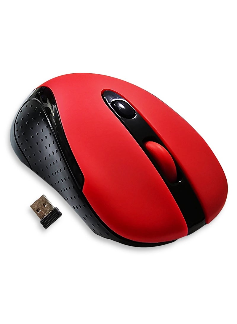 REDRAGON BM-2638 2.4G Wireless Mouse - 2,400 DPI (Red) Red  - Image 4