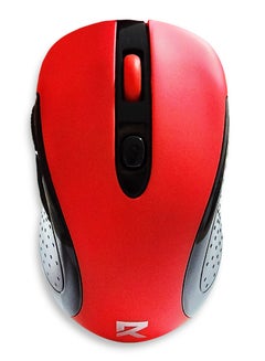 ريدراجون ماوس لاسلكي BM-2638 2.4 جيجاهرتز - 2,400 نقطة في البوصة (أحمر)  - Image 3