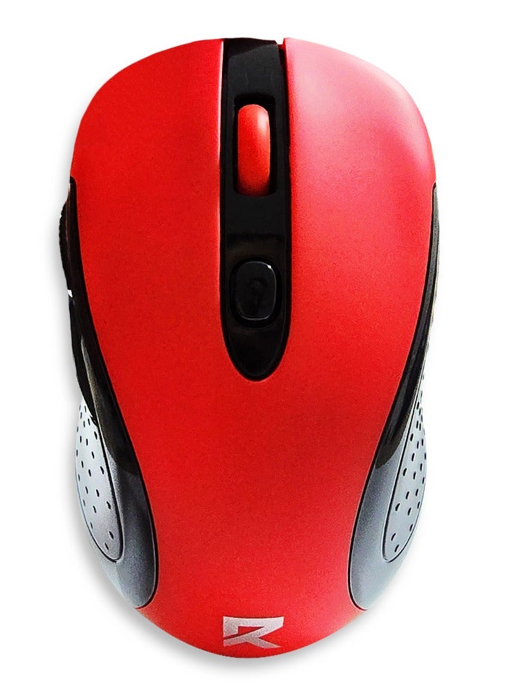 REDRAGON BM-2638 2.4G Wireless Mouse - 2,400 DPI (Red) Red  - Image 3