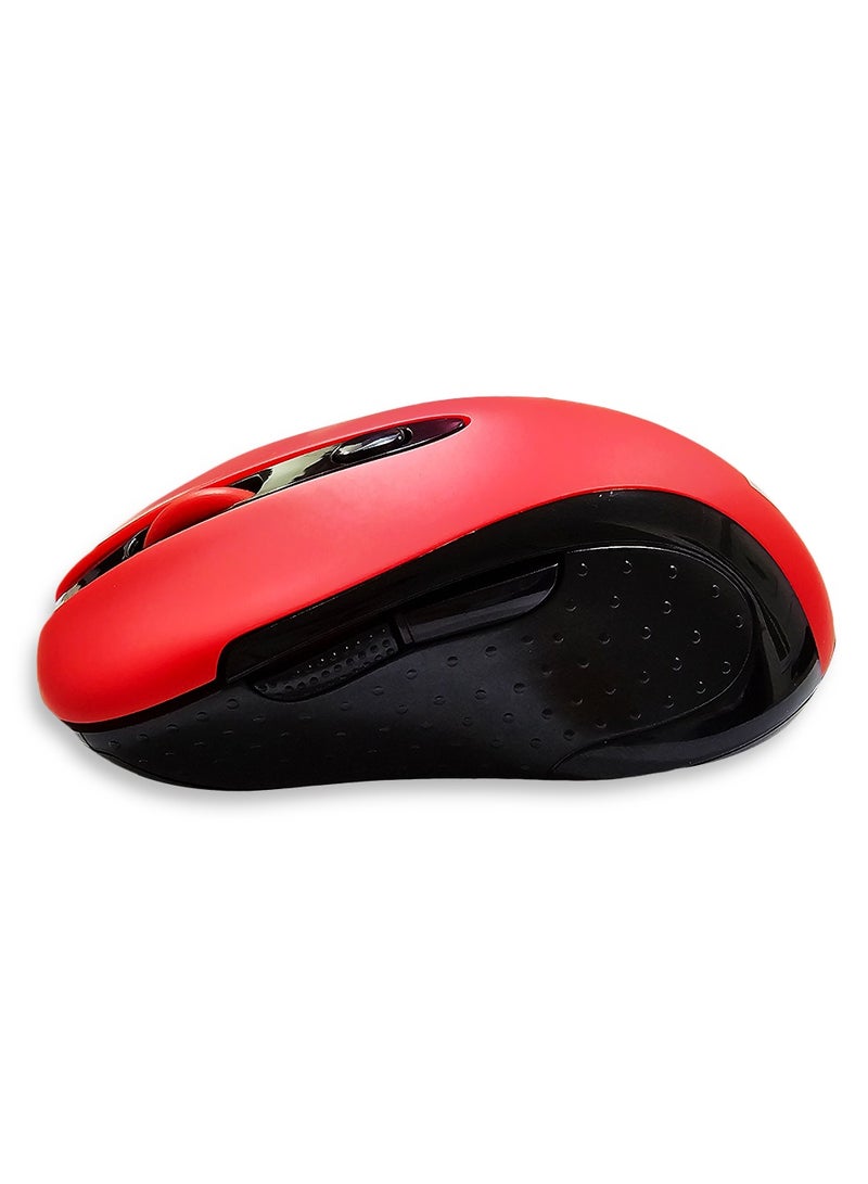 REDRAGON - BM-2638 2.4G Wireless Mouse - 2,400 DPI (Red) Red - Image 1