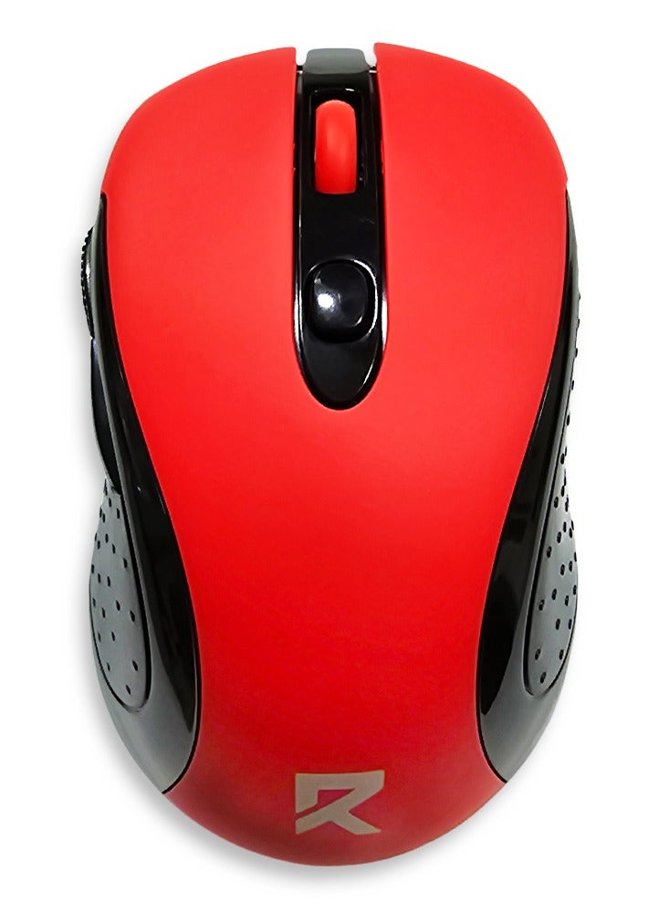 REDRAGON - BM-2638 2.4G Wireless Mouse - 2,400 DPI (Red) Red - Image 1