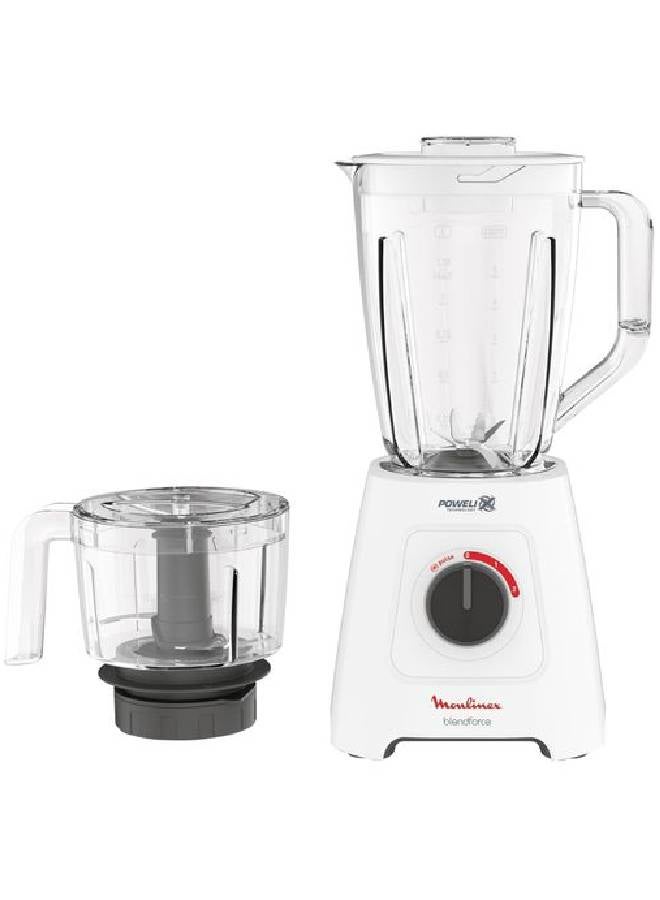Moulinex Blendforce 2  Xl Chopper 2 Speed 800 W LM42X2EG White 