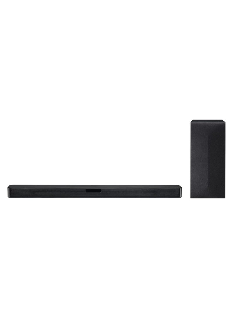 LG - 300W 2.1-Channel Sound Bar International Version SN4 Black - Image 1