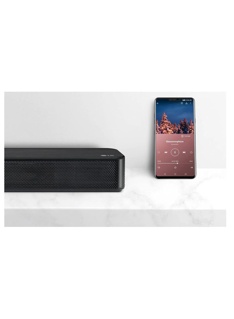 LG - 300W 2.1-Channel Sound Bar International Version SN4 Black - Image 1