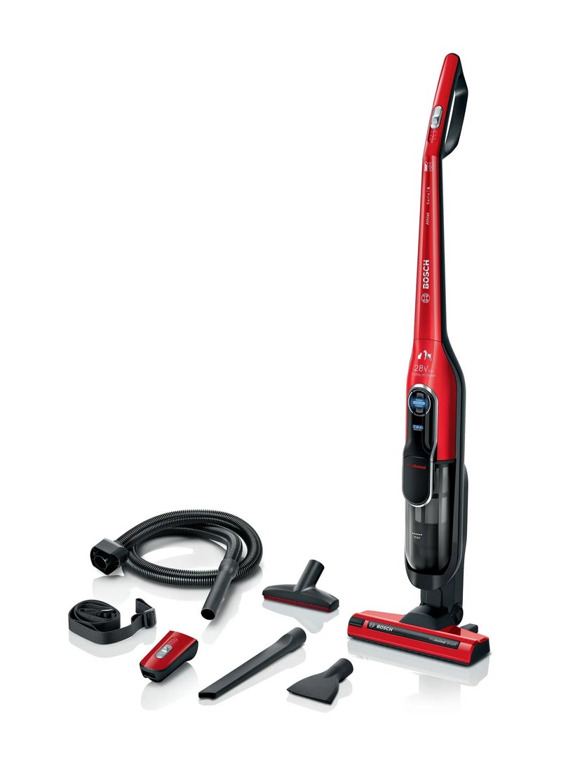 BOSCH Rechargeable Vacuum Cleaner 6000 W BCH86PET1 Tornado Red  - Image 1