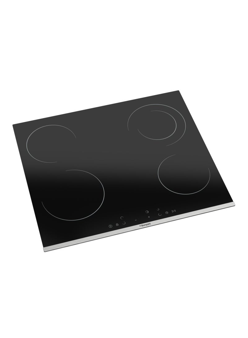 Bompani 60cm Built-In Vitroceramic Hob - Hi-light Electrical Hob, 4 Cooking Zones, 10 Power Levels -  One Year Manufacturer Warranty - BO273TIT Black - Image 2