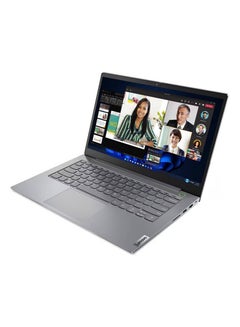 لينوفو كمبيوتر محمول ThinkBook 14 G5 IRL، شاشة IPS FHD مقاس 14 بوصة، معالج Intel Core i5-1335U، ذاكرة وصول عشوائي 16 جيجابايت، قرص SSD سعة 512 جيجابايت، رسومات Intel Iris Xe، لوحة مفاتيح بإضاءة خلفية، نظام التشغيل Windows 11 Pro،  - Image 3
