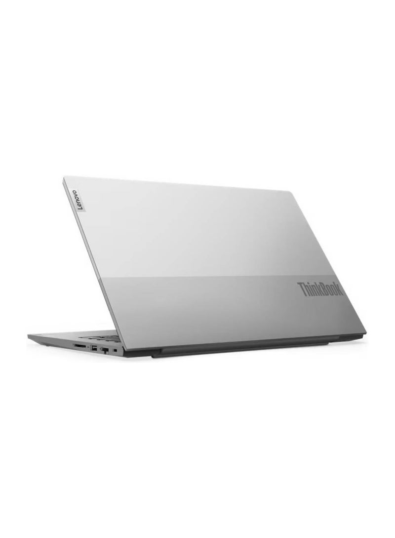 لينوفو - كمبيوتر محمول ThinkBook 14 G5 IRL، شاشة IPS FHD مقاس 14 بوصة، معالج Intel Core i5-1335U، ذاكرة وصول عشوائي 16 جيجابايت، قرص SSD سعة 512 جيجابايت، رسومات Intel Iris Xe، لوحة مفاتيح بإضاءة خلفية، نظام التشغيل Windows 11 Pro، - Image 1